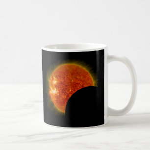 Solar Eclipse in Progress Coffee Mug