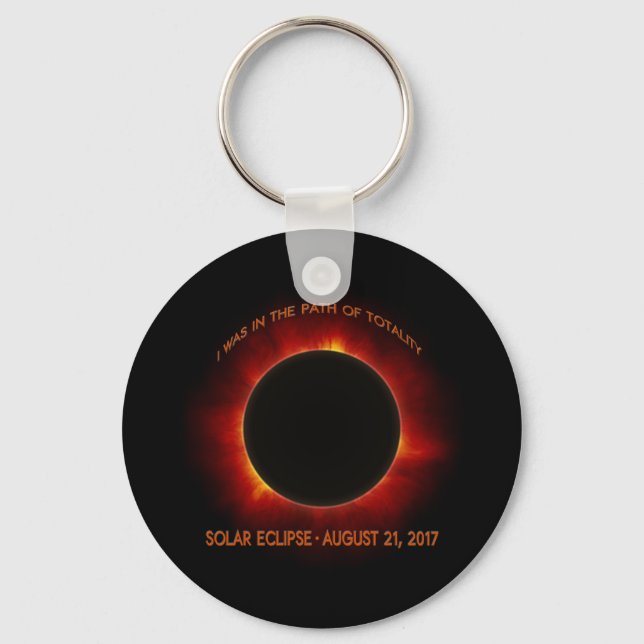 Solar Eclipse Key Ring (Front)