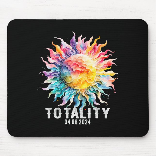 Solar Eclipse  Mouse Pad (Front)