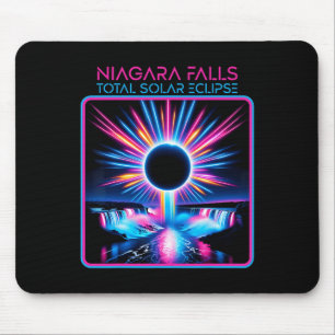 Solar Eclipse Niagara Falls Totality Event Souveni Mouse Pad