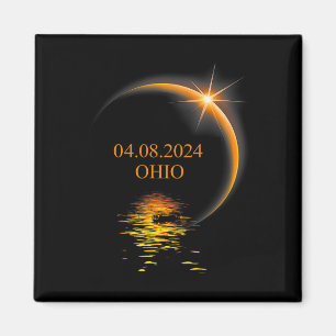 Solar Eclipse Ohio Usa Totality 1 Magnet