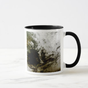 Solar eclipse over southeast Asia Mug