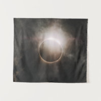 Solar Eclipse Photograph Wall Tapestry