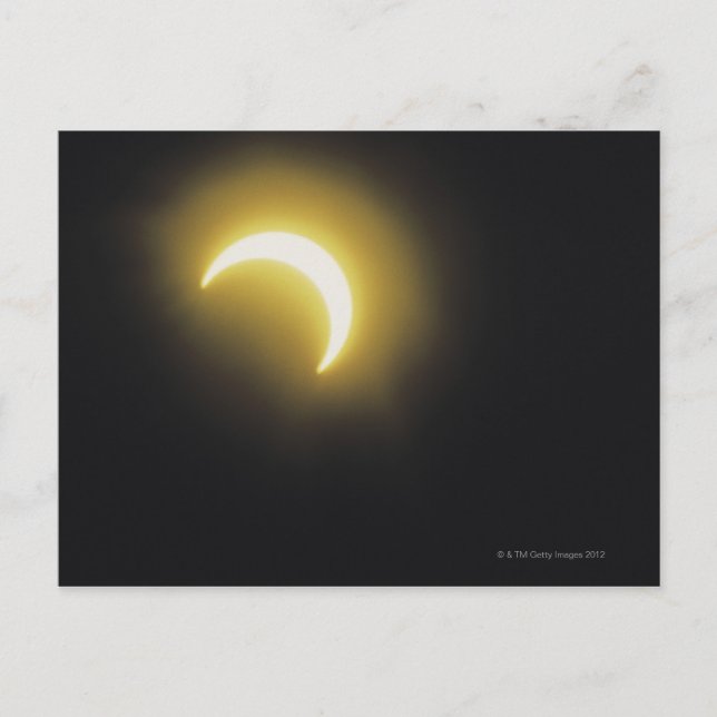 Solar eclipse postcard (Front)