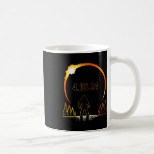 Solar Eclipse Sasquatch Totality 2024 Eclipse  Coffee Mug