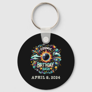Solar Eclipse Shirt 2024 Key Ring