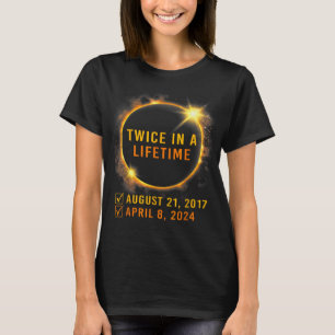 Solar Eclipse Shirt Twice In Lifetime 2024 Solar E