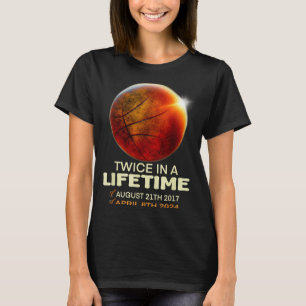 Solar Eclipse Twice Lifetime Solar T-Shirt