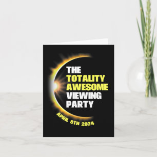 Solar Eclipse Viewing Party 2024 Total Solar Eclip Card