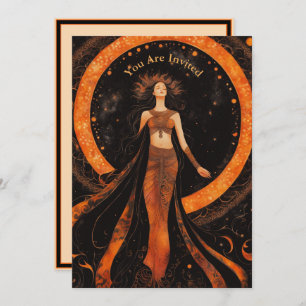 Solar Eclipse Viewing Party Fully Customisable Invitation