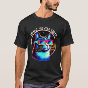 Solar Eclipse Viewing Squad 2024 Family Matching T-Shirt