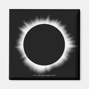 Solar Eclipse with Corona Magnet