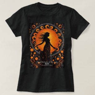 Solar Eclipse YOUR Name or Text Sun Dancer Mystic T-Shirt