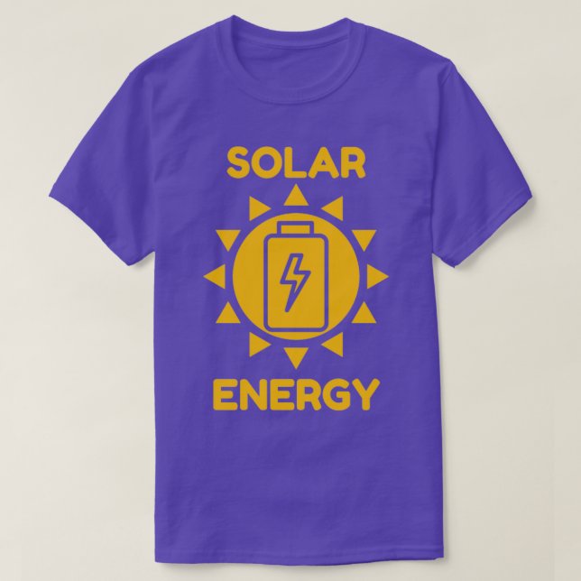 Solar Energy 5 T-Shirt (Design Front)