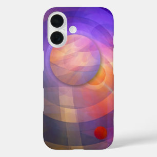 Solar energy, Artistic abstract iPhone 16 Case