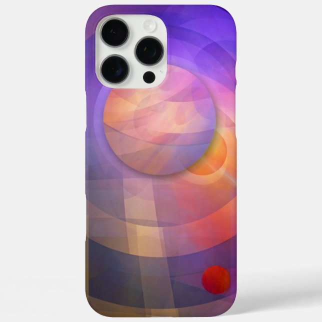 Solar energy, Artistic abstract Case-Mate iPhone Case (Back)