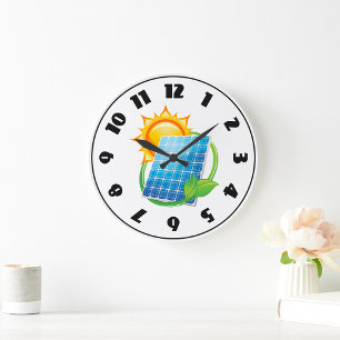 Solar Energy Clock