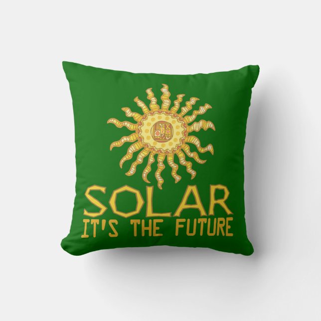 Solar Energy Cushion (Front)