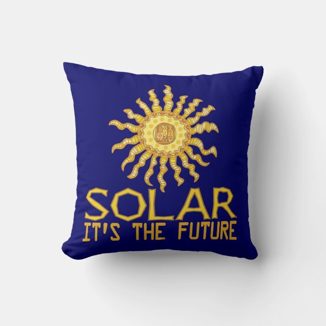 Solar Energy Future Cushion (Front)