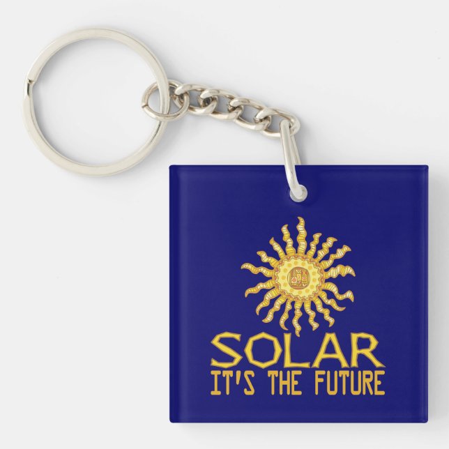 Solar Energy Future Key Ring (Front)