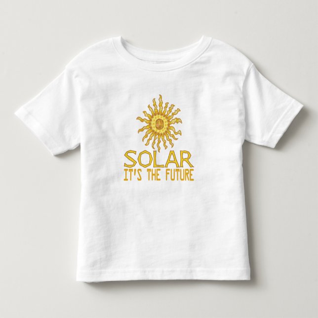 Solar Energy Future Toddler T-Shirt (Front)