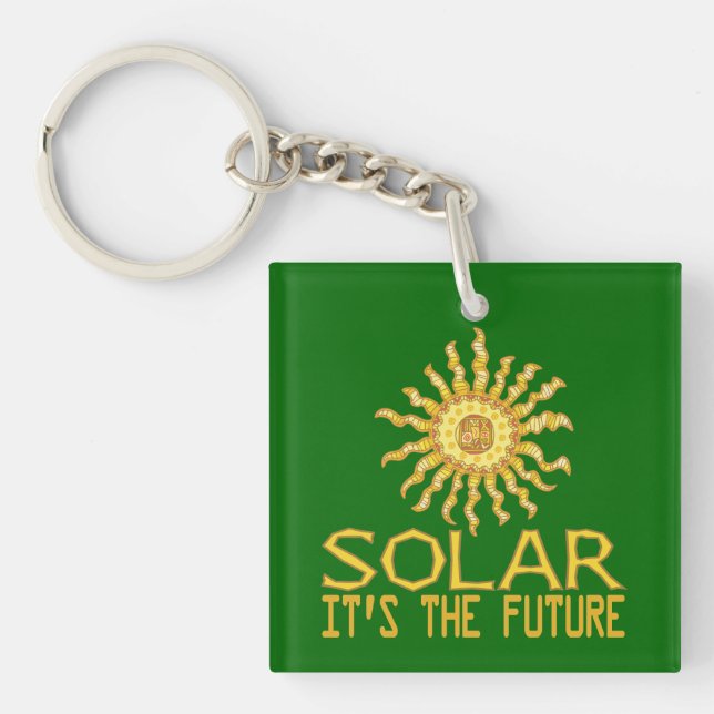 Solar Energy Key Ring (Front)