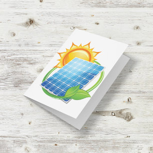 Solar Energy Note Cards