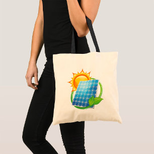 Solar Energy Power Tote Bag