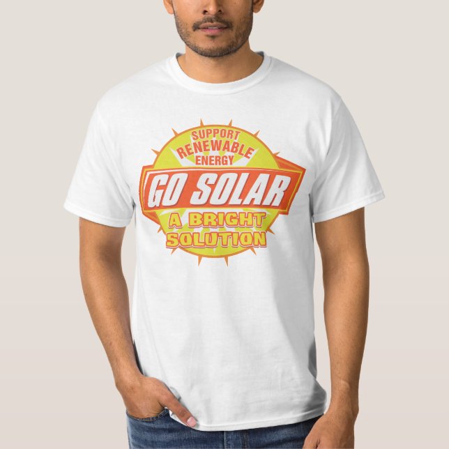 Solar Energy Solution T-Shirt (Front)
