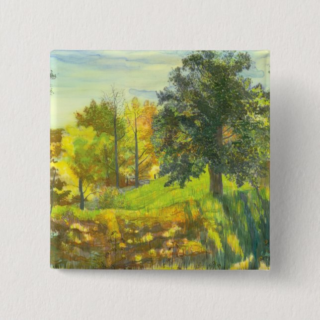 Solar fall 15 cm square badge (Front)