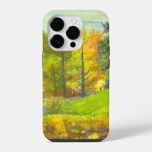 Solar fall iPhone case (Back)