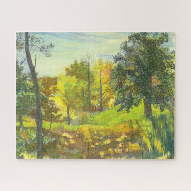 Solar fall jigsaw puzzle (Horizontal)