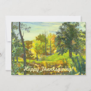 Solar fall  painting watercolor on silk card