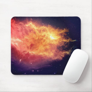 Solar Fire Across the Cosmos Mouse Pad