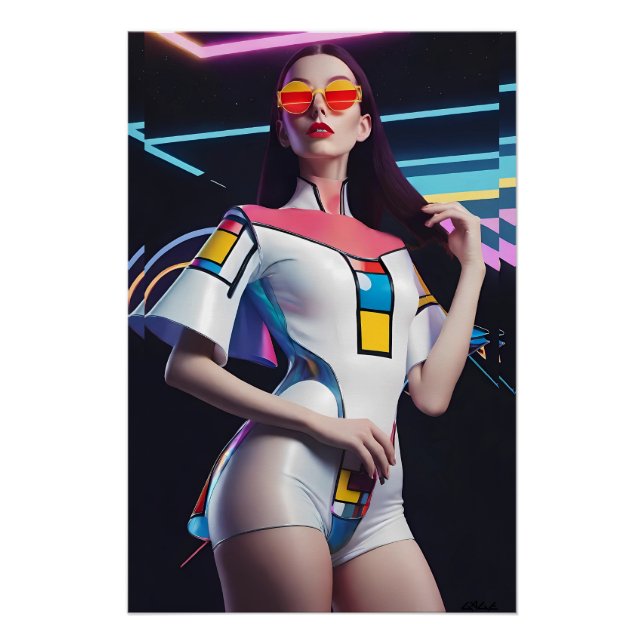 Solar Flair - Ken Gauge Art Poster (Front)