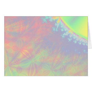 Solar Flare Fractal. Colourful Abstract.