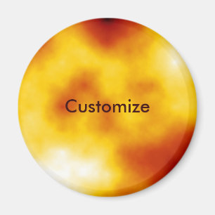 Solar Flare II  - Template Magnet