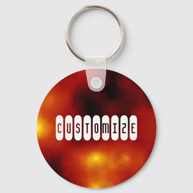 Solar Flare - Template Key Ring (Front)