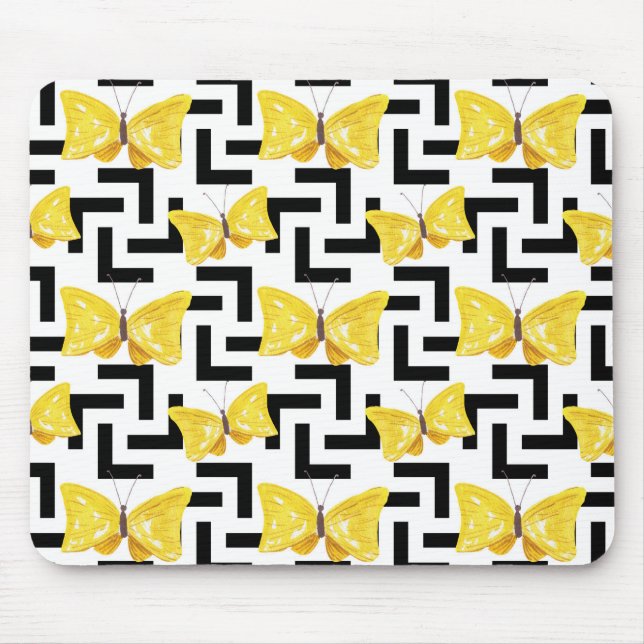 Solar Flower Mouse Pad (Front)