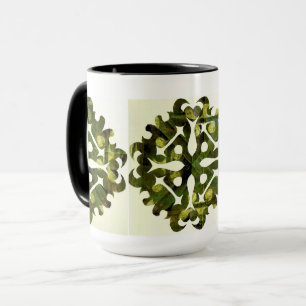 Solar Fragment abstract Geometric Mug