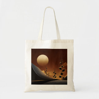 Solar Horizon Tote – Minimalist Solarpunk Design Bag