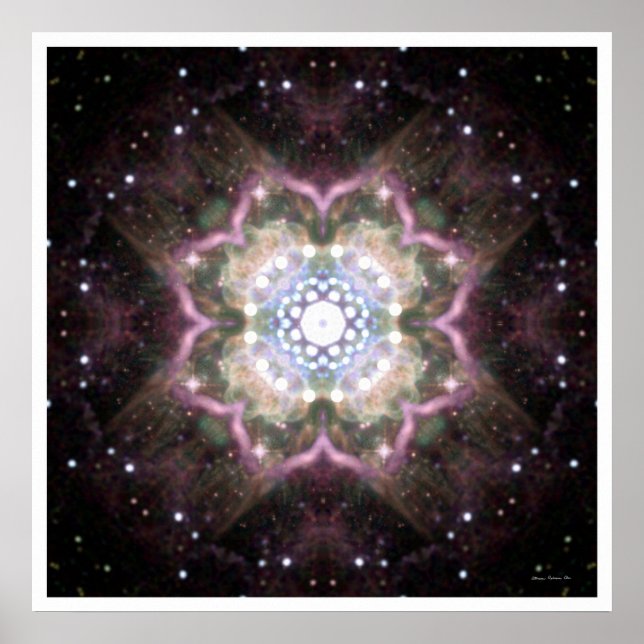 Solar Mandala 10 Poster (Front)