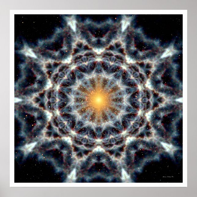 Solar Mandala 4 Poster (Front)
