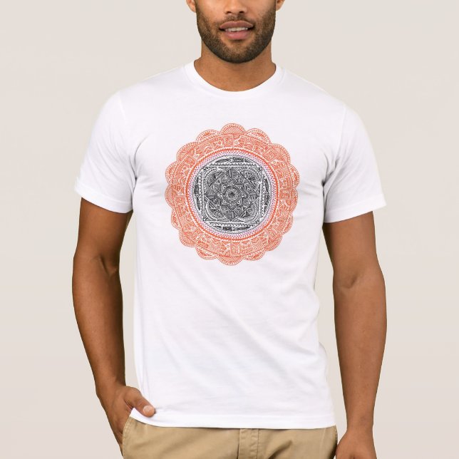 Solar Mandala T-Shirt (Front)