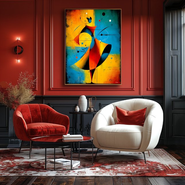 Solar Orbit – Modern Abstract Geometric Wall Art (Creator Uploaded)
