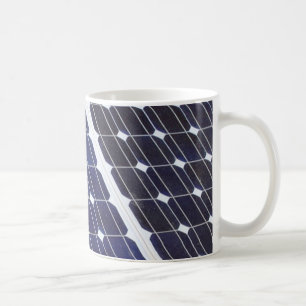Solar panel coffee mug