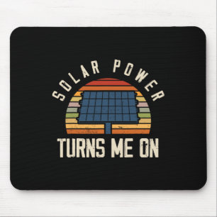Solar Panel Solar Energy Solar Power Mouse Pad