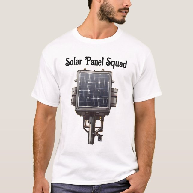 Solar panel T-Shirt (Front)