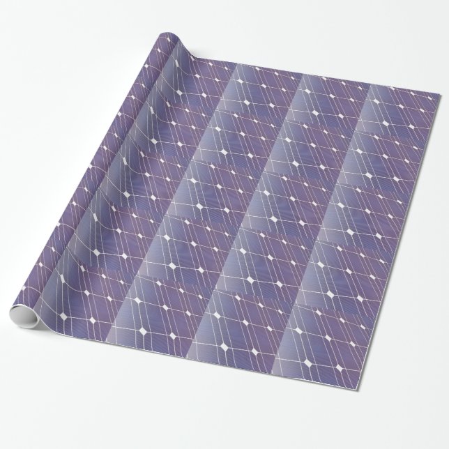 Solar panel wrapping paper (Unrolled)