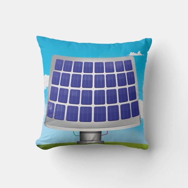 Solar Panels Cushion (Front)